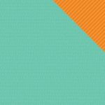 Simple Stories - Let's Party Double-Sided Cardstock 12"X12" - Teal Streamers/Orange Stripes Simple Basic