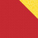 Simple Stories - Let's Party Double-Sided Cardstock 12"X12" - Red Wishes/Yellow Stars Simple Basic