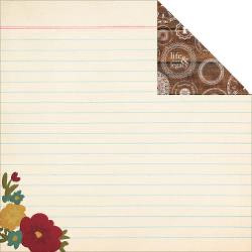 Simple Stories - Legacy - Double-Sided Cardstock 12"X12" - Timeless