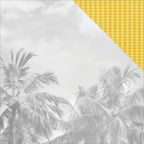 Simple Stories - You Are Here! Double-Sided Cardstock 12"X12" - Paradise