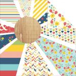 Simple Stories - Life Documented - Hello New Year Designer Cardstock