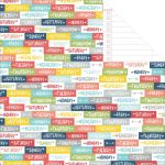 Simple Stories - Life Documented - Words to Live By Designer Cardstock