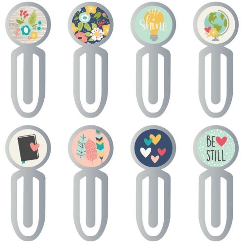 Simple Stories - Faith - Epoxy Top Metal Clips 8/Pkg