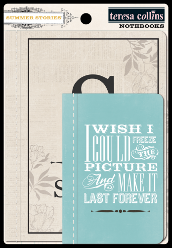 Teresa Collins Designs - Summer Stories - Notebooks