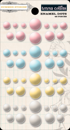 Teresa Collins Designs - Summer Stories - Enamel Dots