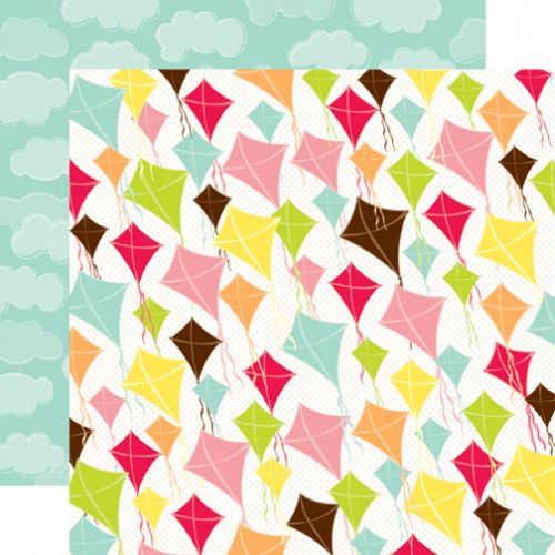 Echo Park Paper Company - Mini Theme - Let's Picnic - Paper - Kites