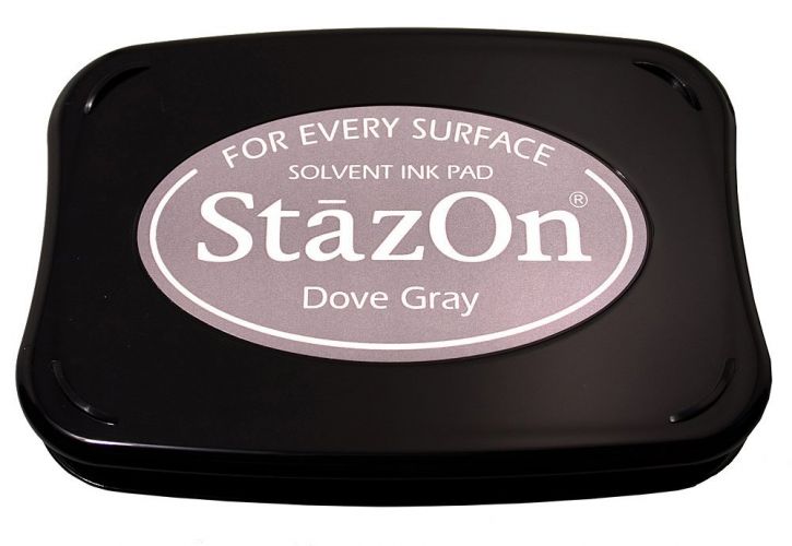 Tsukineko - StazOn - Dove Gray - Solvent Ink Pad