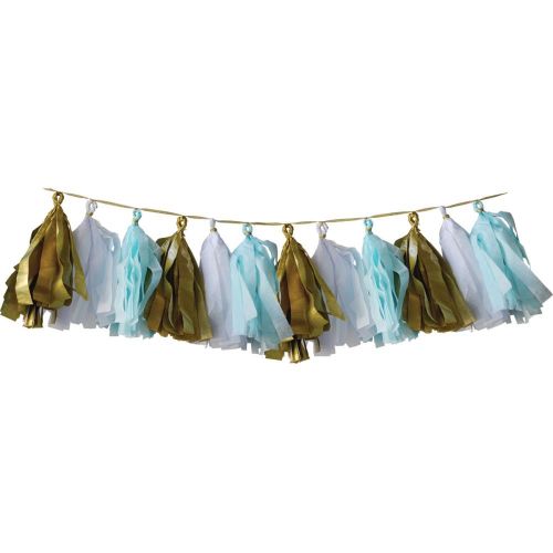 Teresa Collins Designs - Studio Gold - Tissue Tassel Banner Kit - Tassel