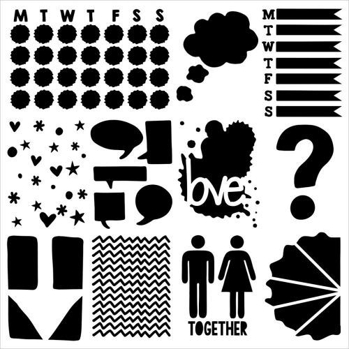 The Crafters Workshop - 12 x 12 Template - Life Tidbits