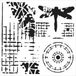 The Crafters Workshop - 12 x 12 Template - Screen Print