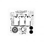 The Crafters Workshop - 6 x 6 Template - Mini Three Tags