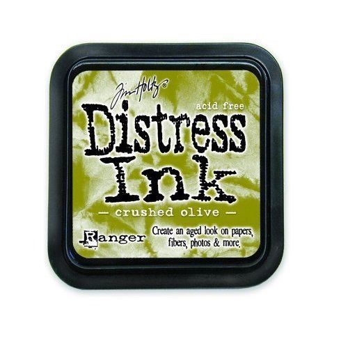 Tim Holtz Distress Ink Pad by Ranger - Crushed Olive