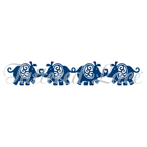 Tattered Lace Dies - Baby Elephant Border