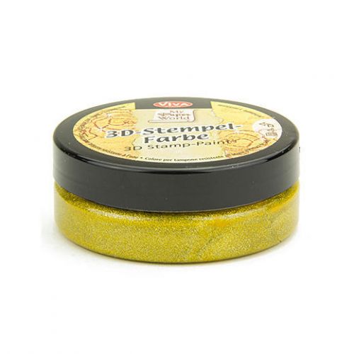 Viva Decor - 3D Stamp Paint 50ml - Gold