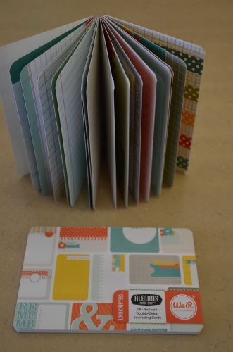 We R Memory Keepers - Albums Made Easy - 4x6 Journaling Cards - Unscripted