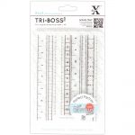 Do Crafts - Xcut Embossing Folder - A6 Happy Days - Measuring Tape