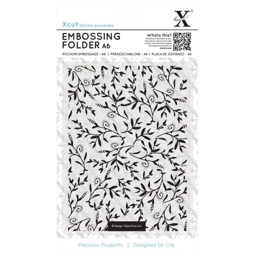 Do Crafts - Xcut Embossing Folder - A6 - Foliage Pattern