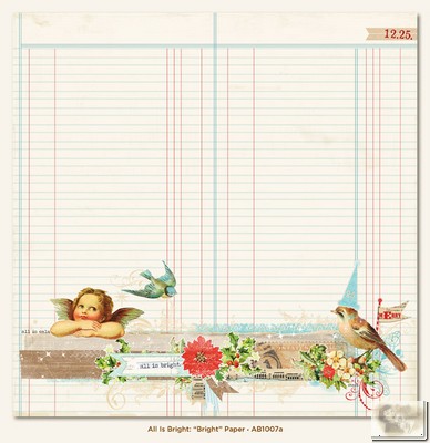 My Minds Eye - All Is Bright - Bright Paper