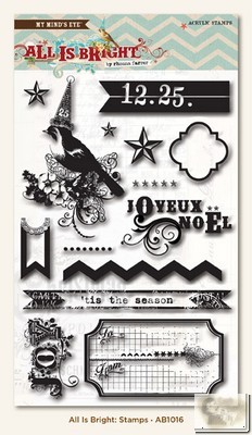 My Minds Eye - All Is Bright - Stamps