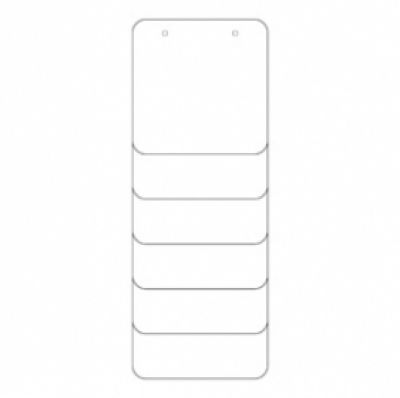 Maya Road - Clear Acrylic 2 - Ring Layer Book