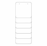 Maya Road - Clear Acrylic 2 - Ring Layer Book