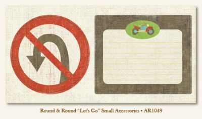 My Minds Eye - Abbey Road - Let's Go Small Accessories Card