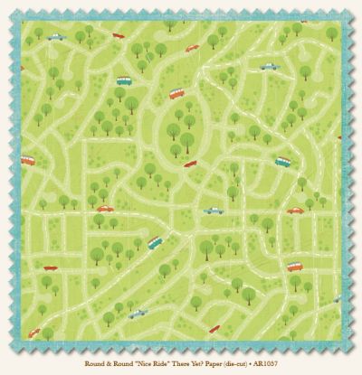 My Minds Eye - Abbey Road - Nice Ride There Yet" Paper die cut