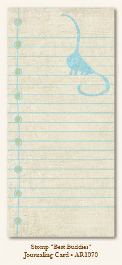 My Minds Eye - Abbey Road - Best Buddies Journalling Card