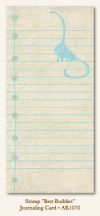 My Minds Eye - Abbey Road - Best Buddies Journalling Card