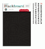 Cosmo Cricket - Tank Mix -  Blackboard Alphas