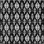 Echo Park - Be Mine -Black Damask Paper