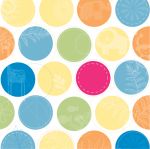 My Little Yellow Bicycle - Baby Safari - Boy - Specialty Paper - Boy Large Dot with Thermography
