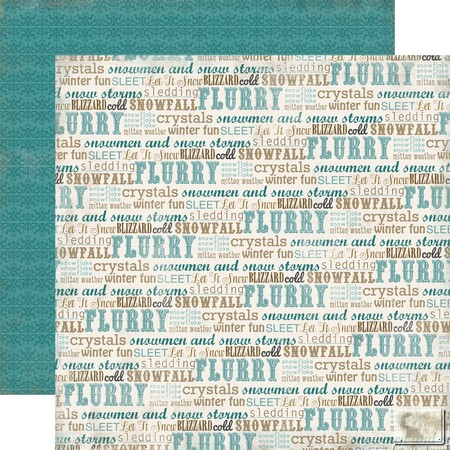 Carta Bella - Winter Fun - A Flurry of Words