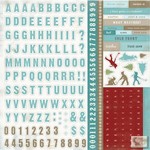 Carta Bella - Winter Fun - Alpha Stickers