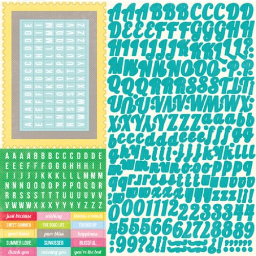 Echo Park - Country Drive - Alpha Stickers