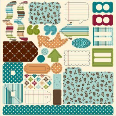 October Afternoon - County Fair - Die Cuts - Shapes