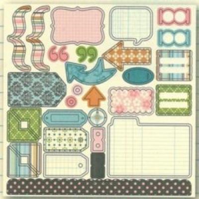 October Afternoon - Daydream - Die Cuts - Shapes