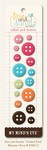 My Minds Eye - Fine and Dandy - Tickled Pink Buttons