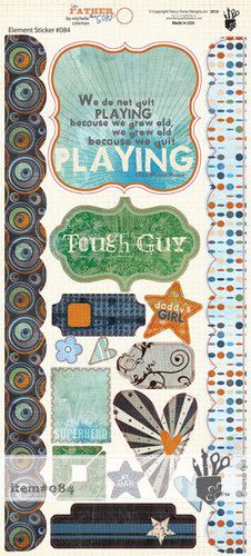 Fancy Pants - Like Father LIke Son - Element Sticker