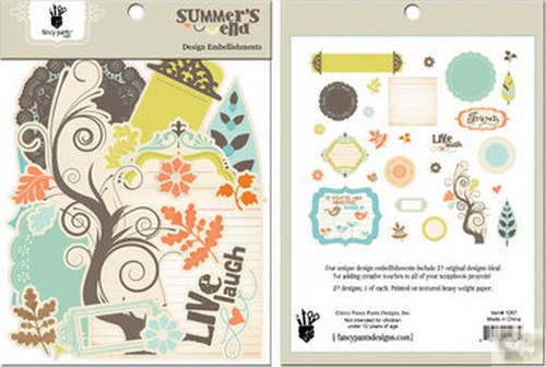 Fancy Pants - Summer's End Design Embellishments