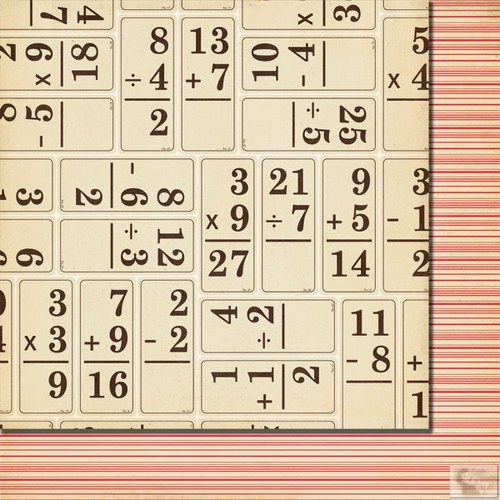 Fancy Pants - Off To School Flashcards Paper