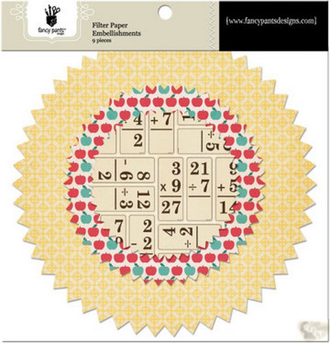 Fancy Pants - Off To School Filter Embellishment