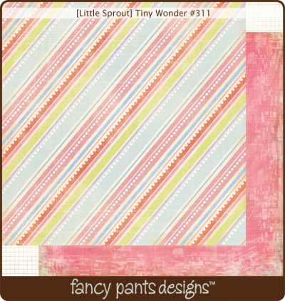 Fancy Pants - Little Sprout Tiny Wonder Paper