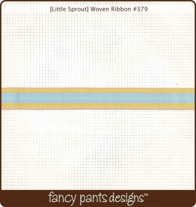 Fancy Pants - Little Sprout  Woven Ribbon