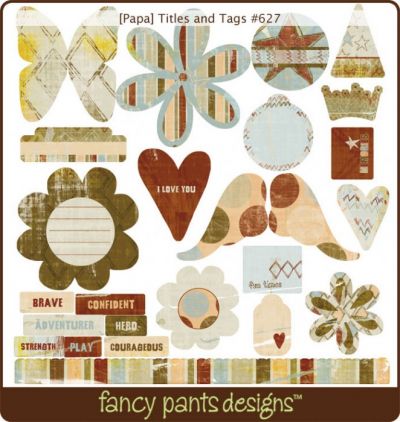 Fancy Pants - Papa - Titles & Tags