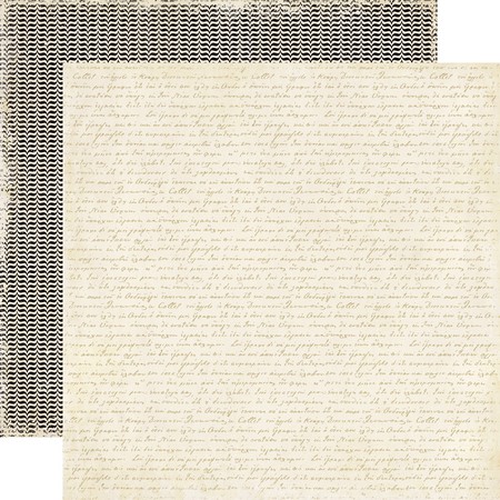 Echo Park Paper Co - For the Record 2 - Tailored - Handwritten