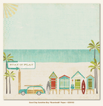 My Minds Eye - Good Day Sunshine - Boy Items -"Boardwalk" Paper