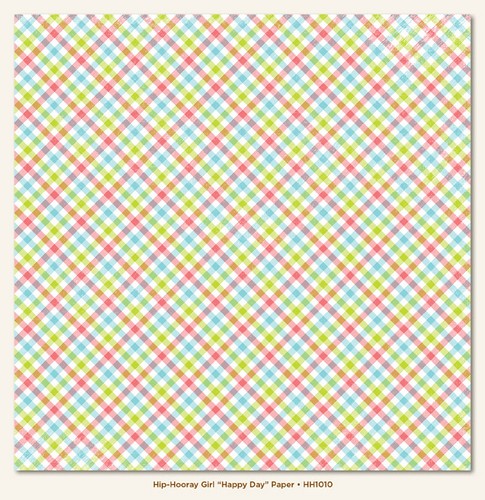 My Mind's Eye - Hip Hooray - Girl Items - Happy Day Paper