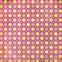 Basic Grey - Lemonade 12x12 Paper: Poppy Field