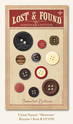 My Minds Eye - Lost & Found - Union Square "Moments" Buttons